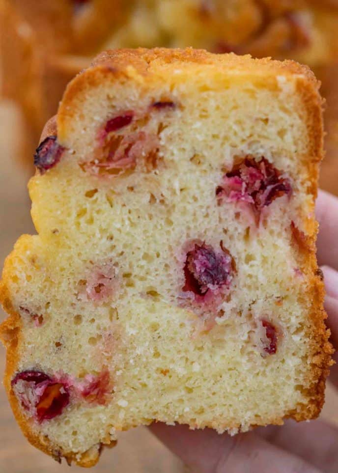 Cranberry Pound Cake Recipe