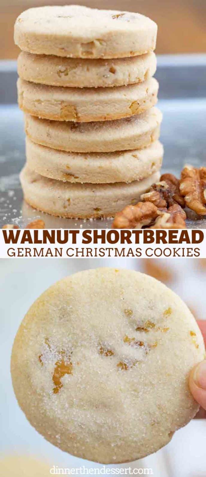 German Walnut Shortbread