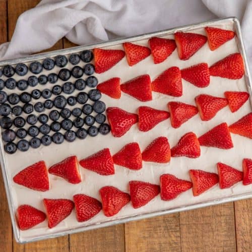 American Flag Cake