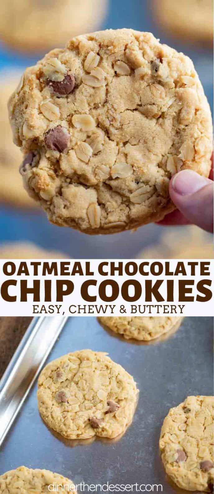 Oatmeal Chocolate Chip Cookie Recipe