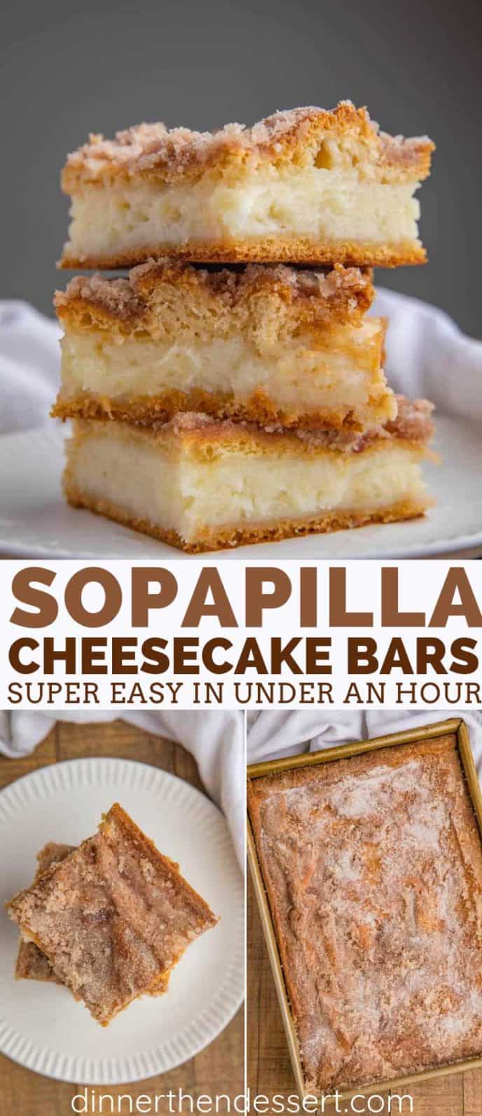 Easy Sopapilla Cheesecake Bars