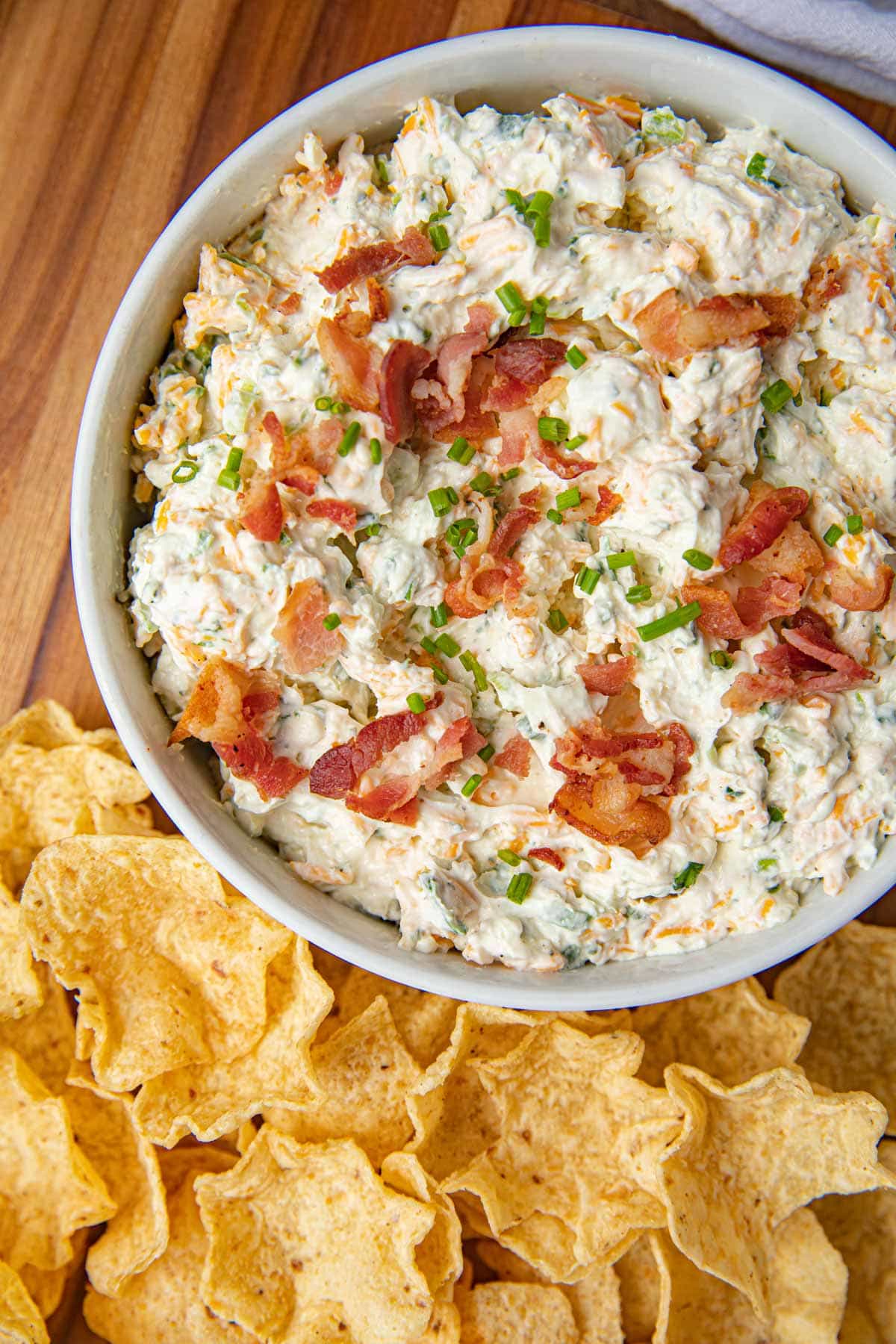 Bacon Cheddar Ranch Dip from above