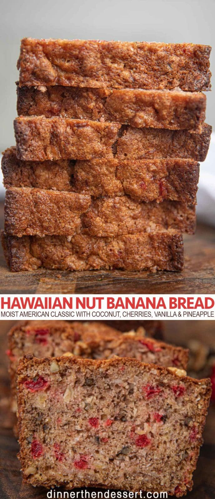 Hawaiian Nut Banana Bread