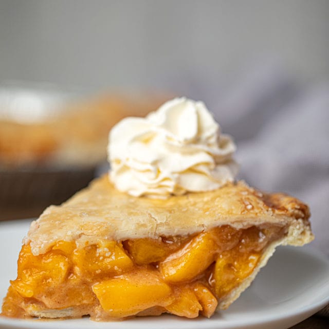Slice of Peach Pie