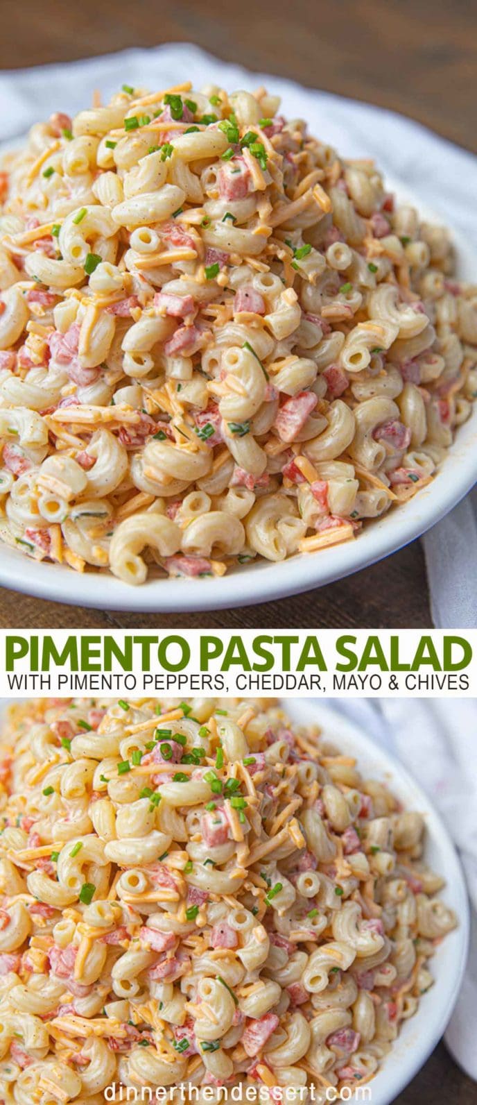 Pasta Salad with Pimento Peppers