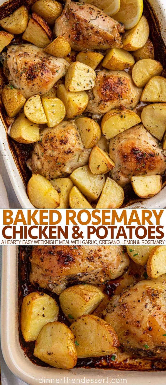 Baked Rosemary Chicken & Potatoes