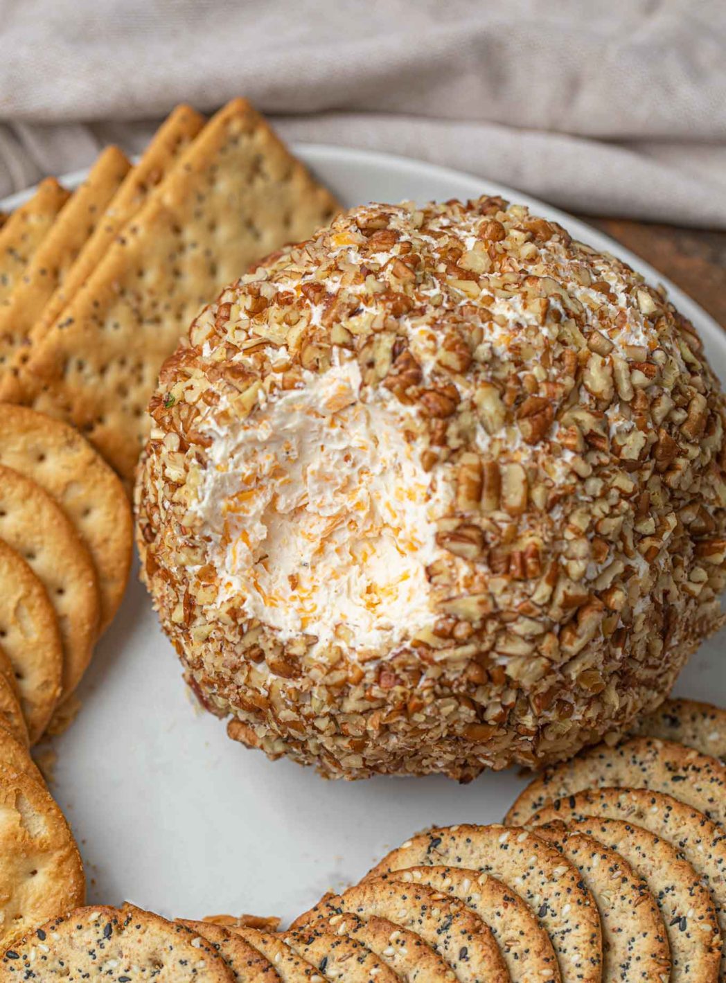 Cheese Ball close up