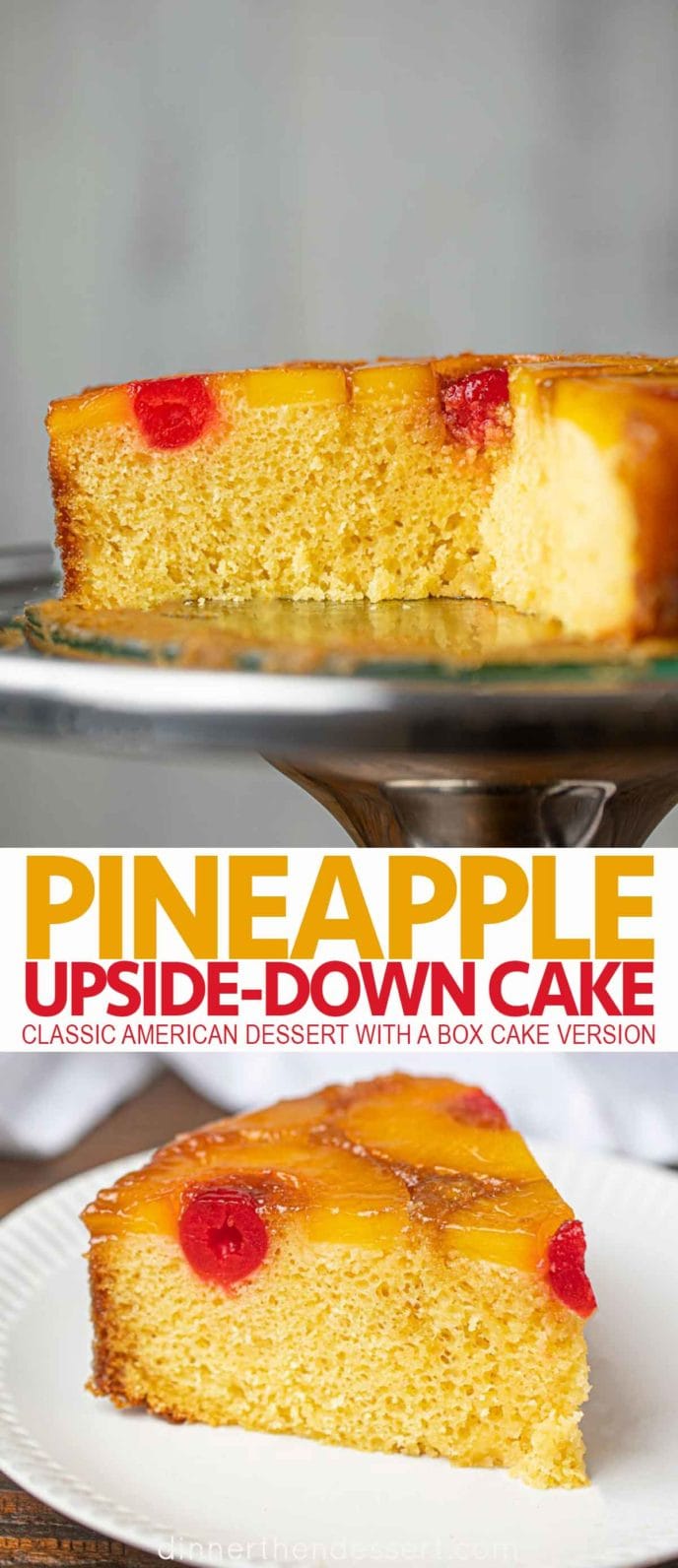 Cut Pineapple-Upside Down Cake